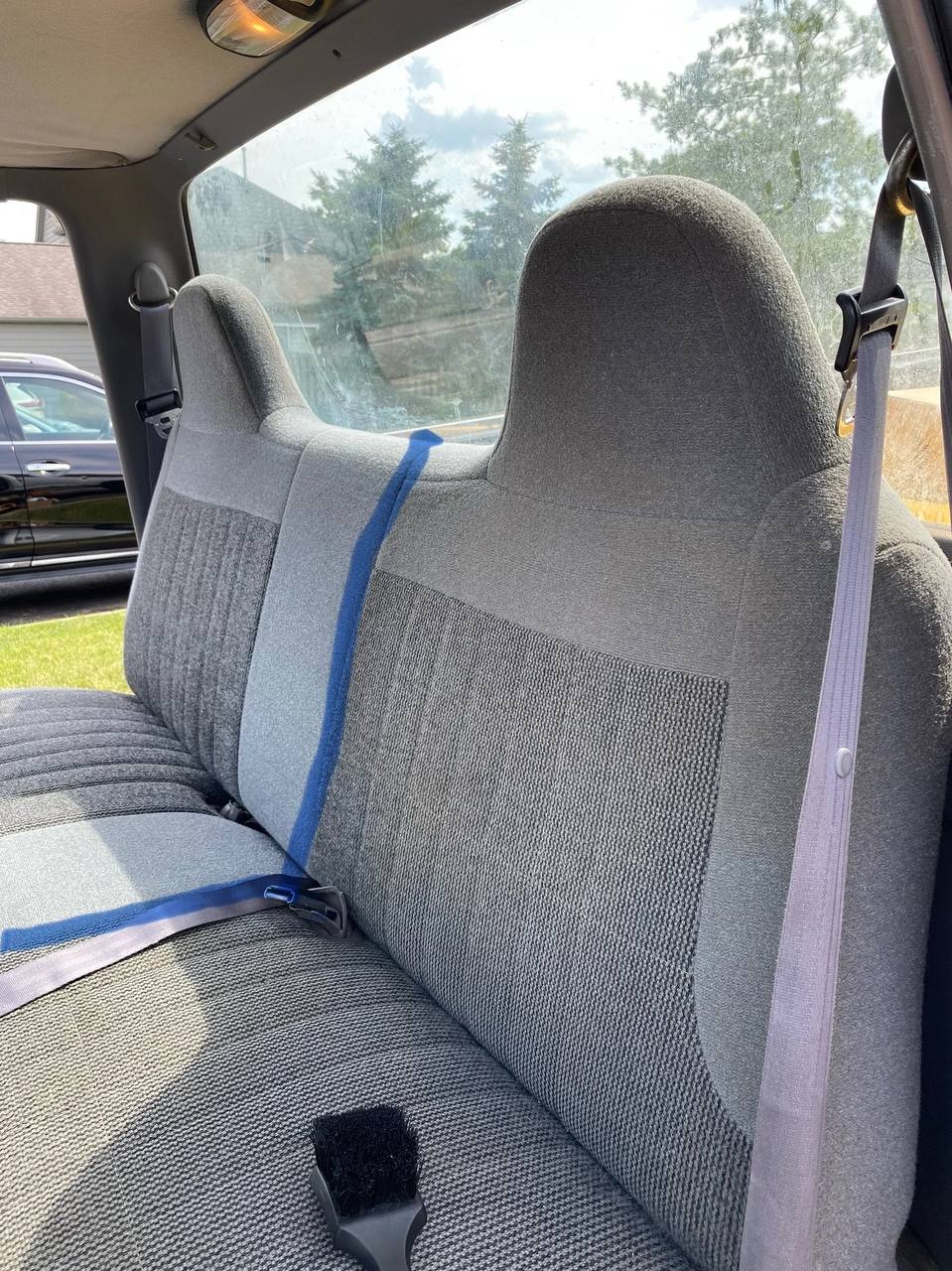 Seat Shampooing result